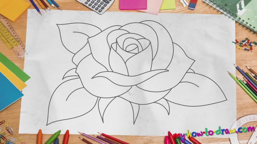 Featured image of post How To Draw A Rose Wikihow / How do i draw a compass rose without a protractor?
