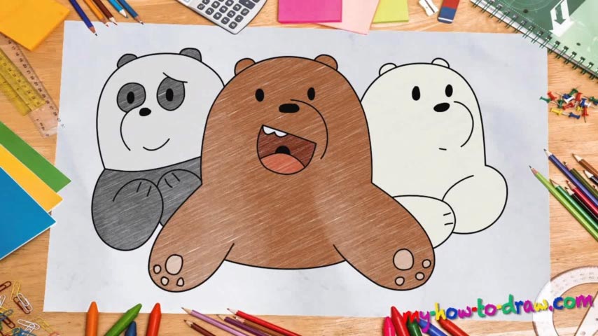 How To Draw We Bare Bears My How To Draw