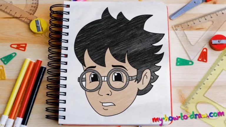 How to draw Harry Potter - My How To Draw