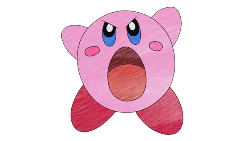 Kirby Star Drawing