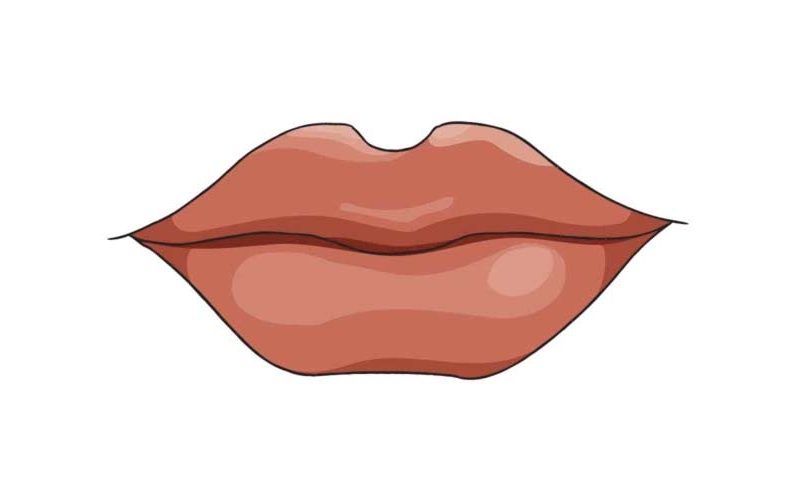 How To Draw Lips - Super Easy My.