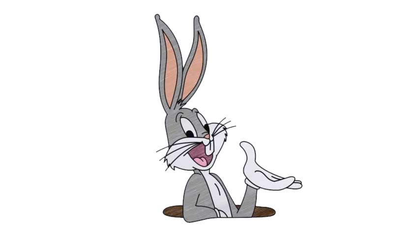 How to draw Bugs Bunny - My How To Draw