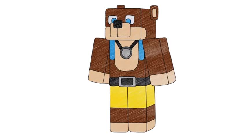 How To Draw Minecraft L For Leeeeee My How To Draw