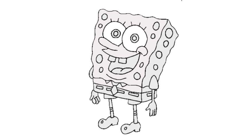  How to draw Spongebob  My How To Draw 