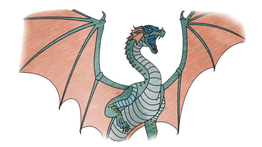 How to draw Glory from Wings of Fire - My How To Draw