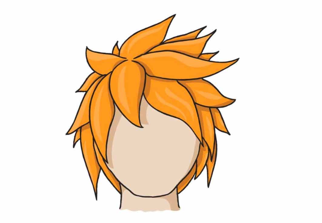 How To Draw Anime Hair / Manga Hair - My How To Draw