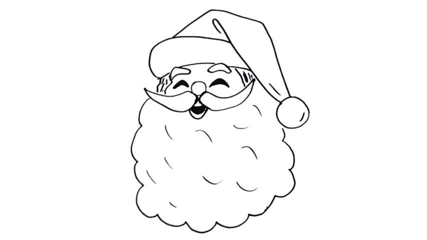 How To Draw Santa Claus - My How To Draw