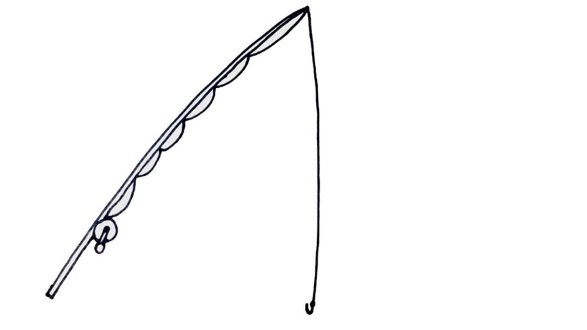 Featured image of post Easy To Draw Fishing Rod Here is a quick and easy way to draw a fishing rod with just a sheet of white paper and a black marker