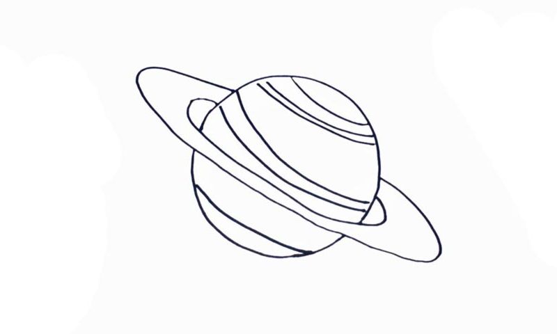 How To Draw A Planet - My How To Draw
