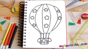 How To Draw A Balloon - My How To Draw