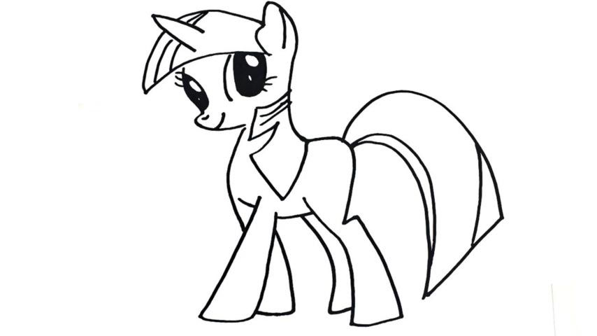 How To Draw My Little Pony - My How To Draw