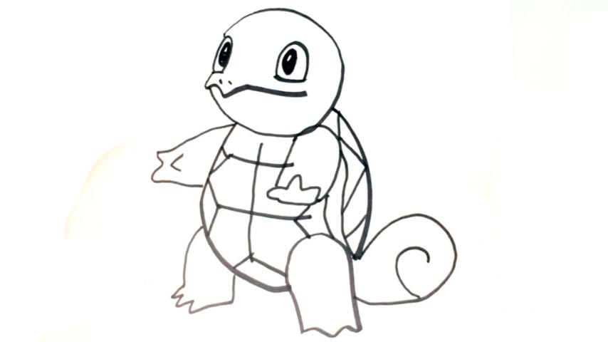 How To Draw Squirtle - My How To Draw